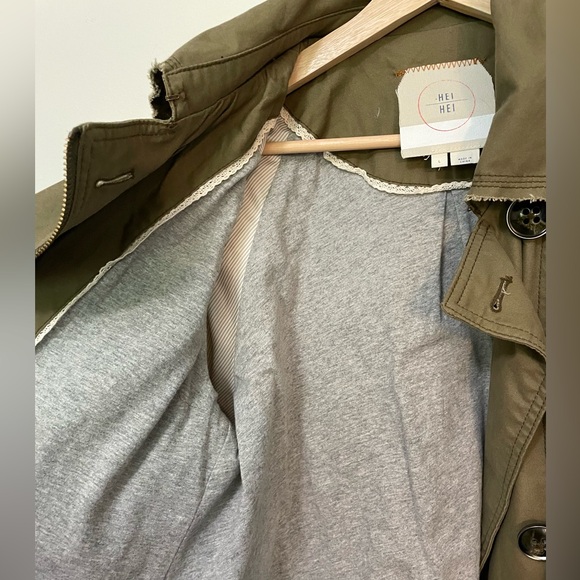 Hei Hei by Anthropologie Sequin Distressed Double Breasted Jacket - Picture 9 of 11